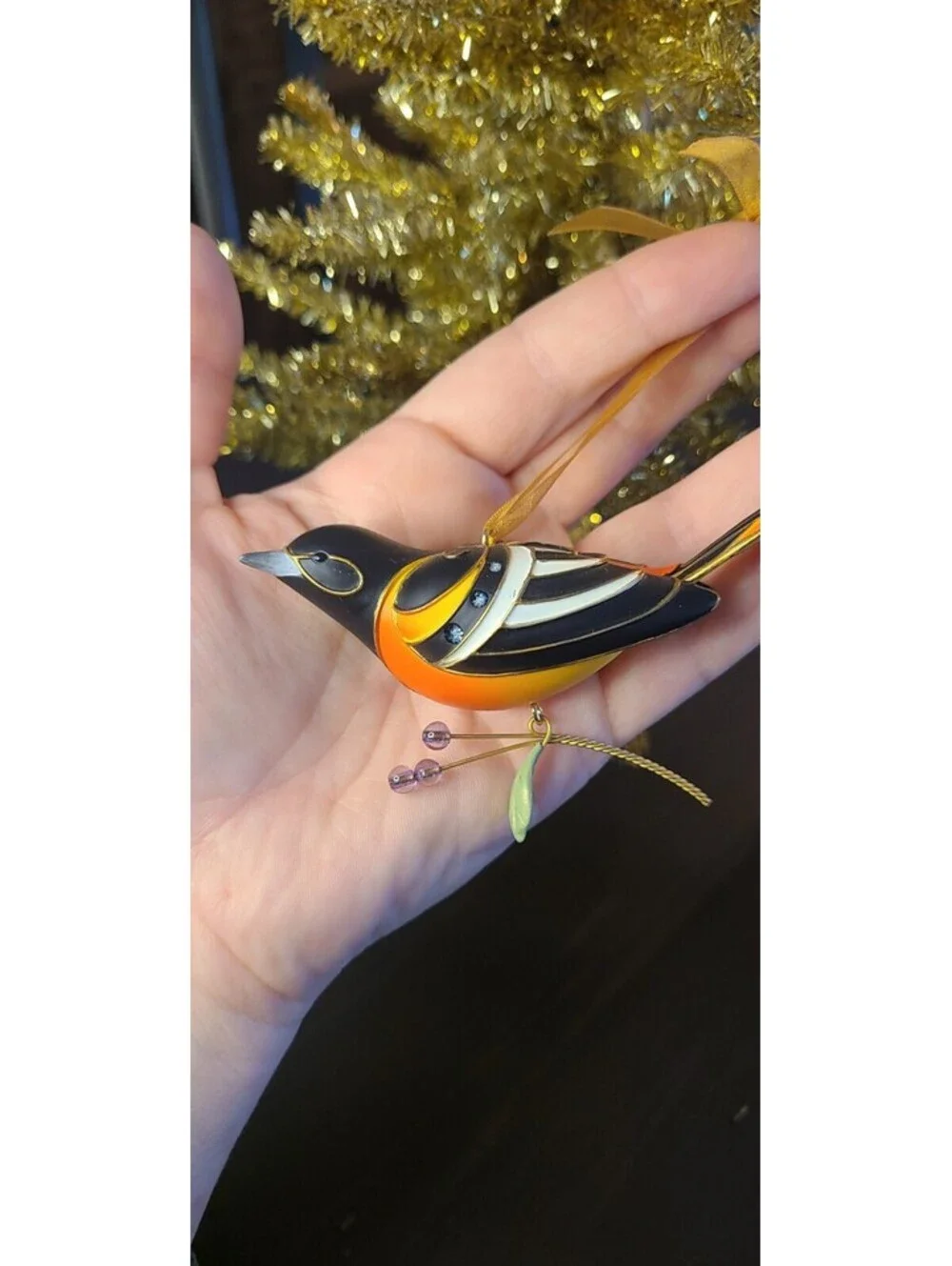 Hallmark Keepsake The Beauty Of Birds Baltimore Oriole 7th in Series 2011